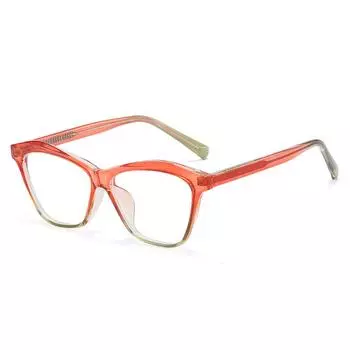 35021 Fashion Square Ferrule Legs Tr90 Glasses Frame 2023 New Anti-Blue Flat Glasses Unisex