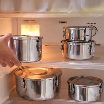 350-3000 мл микроволновая печь ланч-бокс пищевая нержавеющая сталь 304 антипротечка Bento Box с высокой герметичностью пикниковая коробка для фруктовых закусок