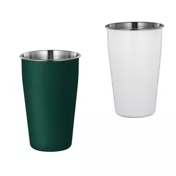 350/500ML Stainless Steel Coffee Beer Mug for Tea Portable Milk Water Drinking Cup Kitchen Drinkware Bar Accessories No Logo 230-500ml