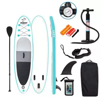 350 фунтов надувная доска для серфинга, йоги, рыбалки, аксессуары, SUPs, надувная доска для серфинга, набор досок для серфинга 330 см * 76 см * 15 см зелёный