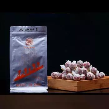 350 г пакетика чая «Жемчуг дракона» Пуэр Туо Чжунхун Инь Коричневый горный спелый чай