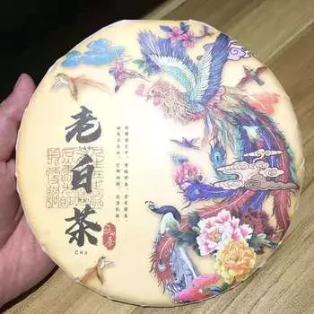 350 г старого белого чая Fuding High Mountain выдержанного белого чая Кекс Gongmei Белый чай