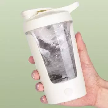 350 мл электрическая чашка для смешивания портативный шейкер для протеинового порошка бутылка миксер для путешествий домашний офис кухонные инструменты белый