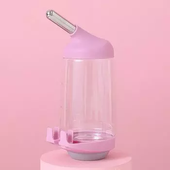 350 мл Автоматическая питьевая фонтанчик для воды Домашний питомец Собака Морская свинка Белка Кролик Лижущая Подвесная поилка Бутылка