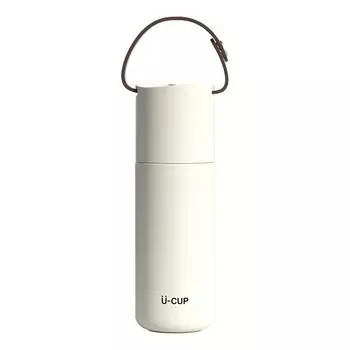 350 мл креативный подарок бутылка для воды из нержавеющей стали чашка для воды термос кофейная кружка 350ml серебряный