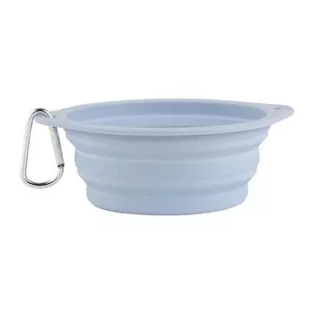 350 мл миска для собак, силиконовая переносная миска для воды для кошек, складная миска для собак, кормушка для еды, поилка для домашних животных 350ml