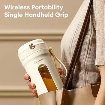 350 мл соковыжималка для фруктов миксеры 10 лезвий электрический портативный блендер USB перезаряжаемый соковыжималка для смузи соковыжималка для соковыжималки белый