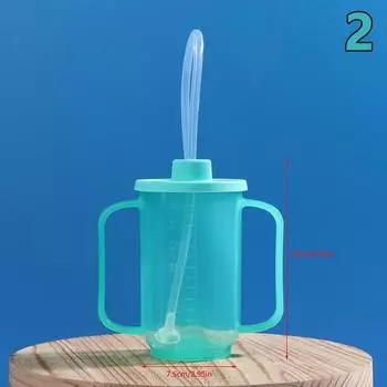 350 мл взрослая кружка-непроливайка с 2 ручками пластиковая кружка для питья для пожилых людей с ограниченными возможностями непроливаемая чашка для похудения болезнь Паркинсона СПИД инструмент для жизни