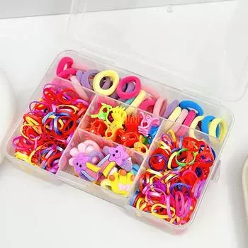 350 шт. Детские аксессуары для волос Заколки для волос для девочек Принцесса Заколка для растрепанных волос Темпераментный головной убор для маленькой девочки Детская пружина 30pcs