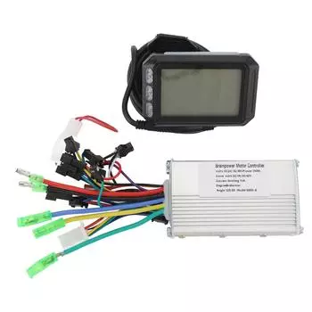 350 Вт бесщеточный контроллер и ЖК-дисплей S600 Meter 24 В 36 В 48 В контроллер двигателя с жгутом проводов