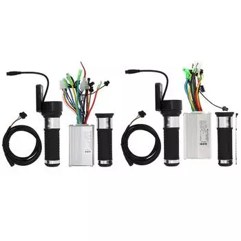 350 Вт бесщеточный регулятор скорости ЖК-дисплей ручка газа руль для электрического велосипеда EBike 48V 48V