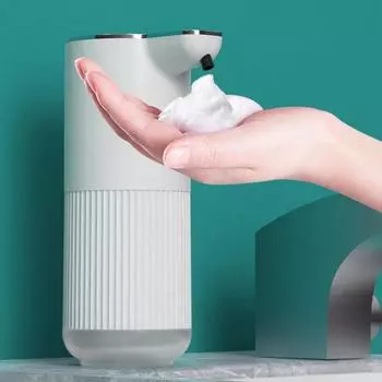 350ml Automatic Soap Dispenser Bathroom Alcohol Spray Soap Dispenser Washing Smart Hand Washing Foam Soap Dispenser