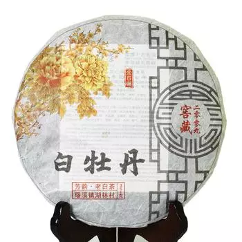 351 г Выдержанный в 2009 году торт Baimudan Белый пион Китайский белый чай Fuding