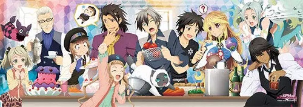 352 Piece Jigsaw Puzzle Tales of Xillia 2 Cooking Together!? (18.2x51.5cm)