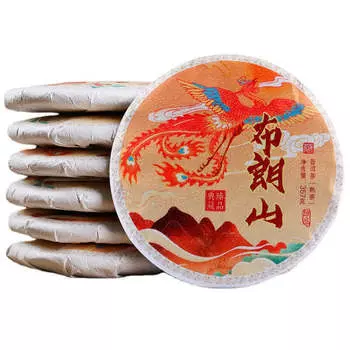 357 г Буланг Горный спелый чайный пирог Пуэр Юньнань Приготовленный чай из древнего дерева Пуэр