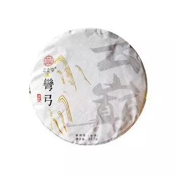 357 г Чай Иу Пуэр Сырой чай Чай с изогнутым бантом Чай из древнего дерева Чай Юньнань Семь пирожных