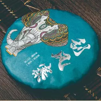 357 г Чай Пуэр из Старого Дерева Китайский Органический Зеленый Чай Гуафэнчжай Пуэр Сырой Чайный Пирог