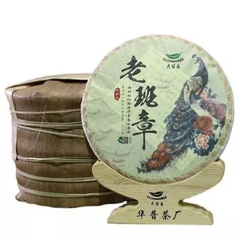 357 г Чайный пирог Юньнань Пуэр Лао Баньчжан Чай Пуэр с древним деревом Сырой чайный пирог