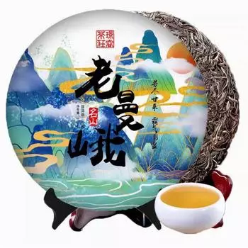 357 г Чайный пирог Юньнань Пуэр Лаосский чай ранней весны Сладкий ритм Пуэр Сырой чай