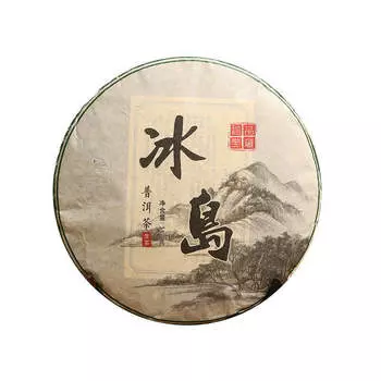 357 г Исландский старый Ри Пуэр Сырой чай Юньнань Органический пуэр Шэнча Выдержанный чай Пуэр