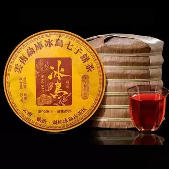 357 г исландского древнего дерева выдержанного чая пуэр - сладкий вкус - смесь менгку