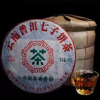 357 г Юньнань Цизи Пуэр Чай Буланг Старый Пуэр Сырой чай Чай Шэн Пуэр