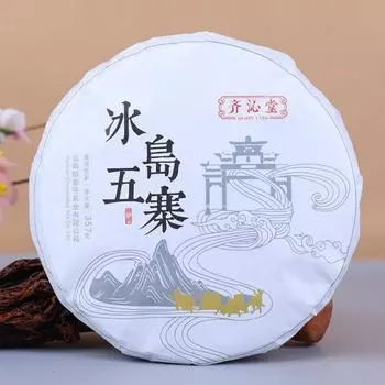 357 г Юньнаньский сырой чай пуэр Исландия Учжай Пуэр Шэнча Торт Китайский чай Пуэр