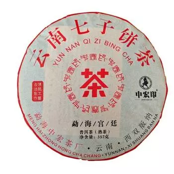 357 г Спелого чая Пуэр «Глубокая гора» LaoTongZhi Top Haiwan Shen Shan Lao Shu Puer 500g