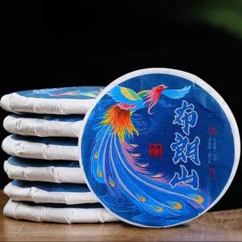 357г Чай Юнань Пуэр Буланг Горный Сырой Пуэр Чайный торт Китайский Зеленый Чай Пуэр