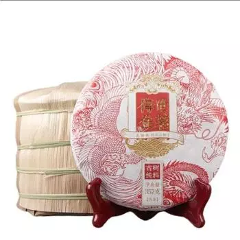 357г Черный чай Пуэр Премиум Классический Пуэр Спелый чайный торт Полезное питье