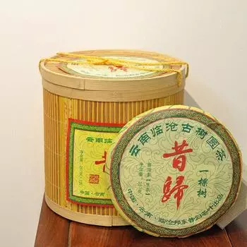 357г Юньнань Пуэр Старый Чай Чай Сигуй Пуэр Сырой Чайный Пирог