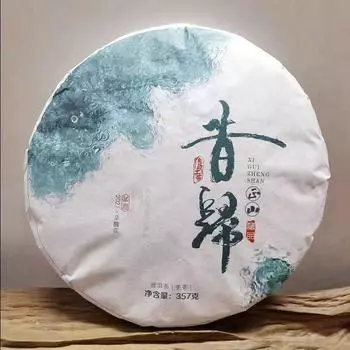 357г Юньнань Пуэр Сырой чайный пирог Линцан Выдержанное дерево Пуэр Шэнча Пуэр Зеленый чай