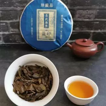 357г Юньнаньский чай Пуэр 2022 года Мэнхай Иу Сырой чайный торт Пуэр Чай Пуэр Шэн