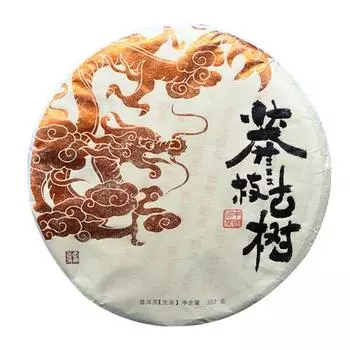 357г Юньнаньский чай Пуэр Сырой чай Дикарь Древнее дерево Чай Пуэр Чайный пирог Пуэр