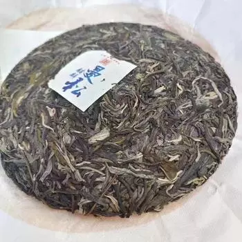 357г Юньнаньский сырой чай пуэр 2023 года Man Song Kylin Sheng Pu er Tea Cake Чай Пуэр