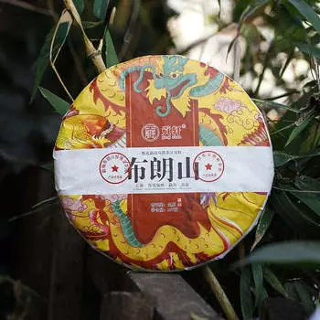 357г Юньнаньский сырой пуэр Чайный торт Булан Горный Пуэр Шэнча Премиальный чай Пуэр