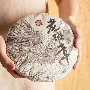 357г Лаобаньчжан Пуэр Чайный пирог Юньнань Пуэр Сырой чай Пуэр из старого дерева Зеленый чай