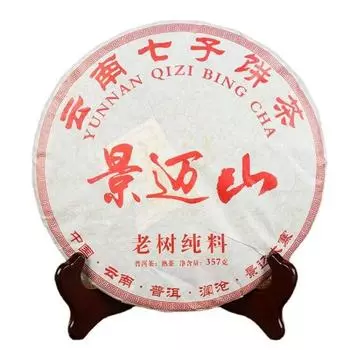 357 г Спелый чай Юньнань Пуэр Чай Цзинмай Семь пирожных Спелый чай Чай Пуэр
