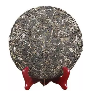 357г Зеленый чай Юньнань Пуэр Чай Ча Чайный пирог Мэнхай Бада Чай с горной беседкой