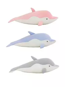 35-130 см большой размер Kawaii Дельфин плюшевые игрушки милые мягкие животные-подушки куклы для девочек спальная подушка подарок 30-35cm small size