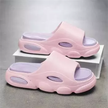 35-36 Увеличивает рост Женские резиновые сандалии для детей Тапочки для купания Обувь Кроссовки Розовые женские спортивные подлинный бренд 4.5