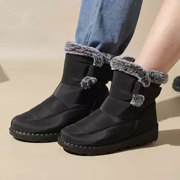 35-44 Большие размеры зимние сапоги женские ботинки ботильоны для женщин 36 чёрный