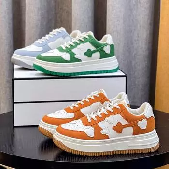 35-44 Пара моделей Повседневная обувь Мягкая подошва Спортивная обувь Модная осенняя мужская обувь Высококачественная мужская обувь на плоской подошве Новая обувь 35