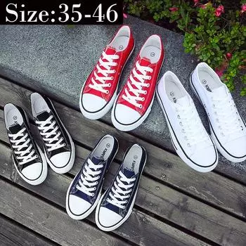 35-46 джинсовая парусиновая обувь унисекс, женская повседневная парусиновая обувь, удобная обувь для пар 35 чёрный