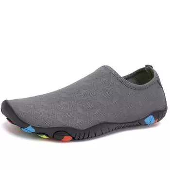 35-46 пляжная обувь унисекс, многофункциональная однотонная обувь для йоги и фитнеса, обувь для плавания, женские водные кроссовки большого размера 35 белый