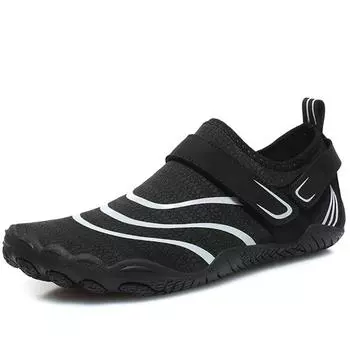 35-46 пляжная обувь унисекс, многофункциональная мужская обувь для йоги, фитнеса, дайвинга, уличная обувь для верховой езды 35 чёрный/розы красного