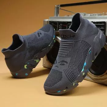 35-47, большие модные высокие носки для пар, спортивная обувь, мужская и женская уличная повседневная обувь 35 коричневый/камуфляжный