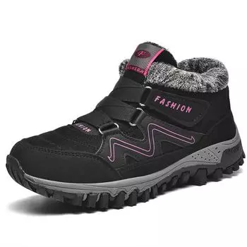 35-47 Мужские/женские универсальные зимние ботинки Водонепроницаемые высокие ботинки, зимние ботинки Мужская обувь, женская обувь, мужские ботинки большого размера 35 фиолетовый