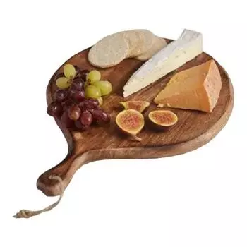 35.56 см деревянная кухонная разделочная доска кухонная разделочная доска круглая разделочная доска