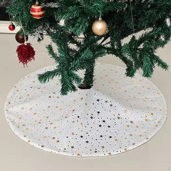 35-дюймовая юбка для рождественской елки, праздничное украшение, рождественское основание, чехол для офиса супермаркета